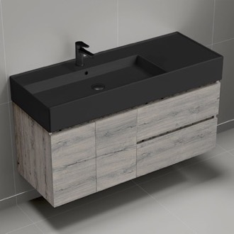 Bathroom Vanity Wall Mounted Bathroom Vanity, Modern, 48
